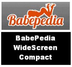 Screenshot of BabePedia WideScreen Compact v.1