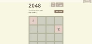 Screenshot of Play2048: Styled