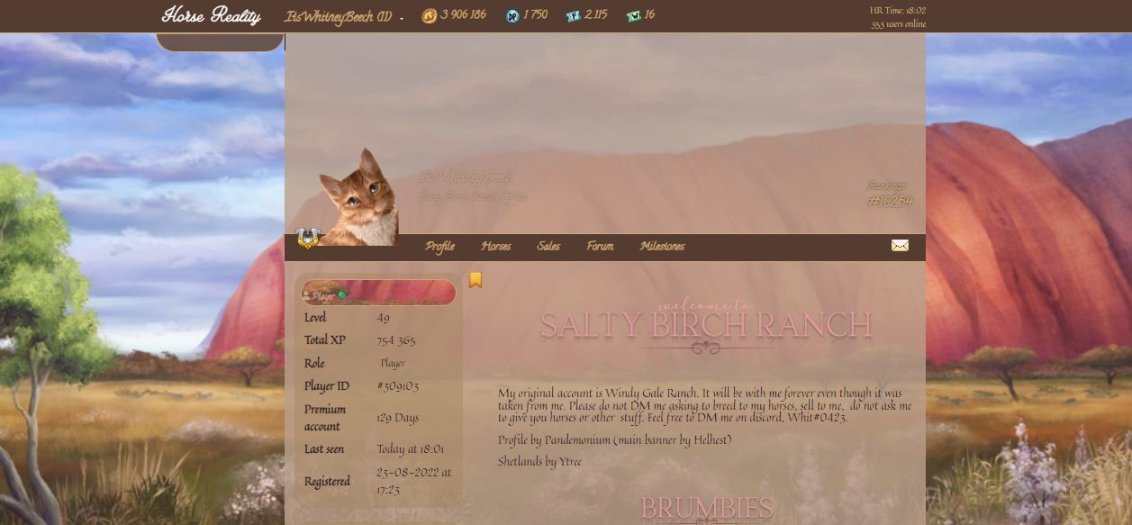 Screenshot of Uluru free theme