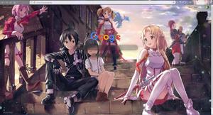 Screenshot of Anime Wallpaper (Google)