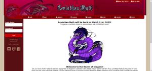 Screenshot of Leviathan Myth.com - Classic 2008