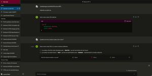 Screenshot of OpenAI ChatGPT Colored Theme DARK MODE