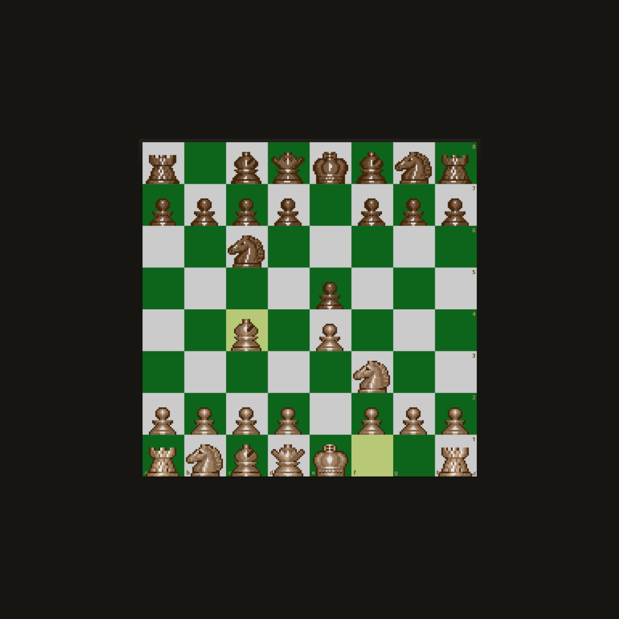 Lichess - Chessmaster 2000 (Atari ST 1987) - Pixel Art