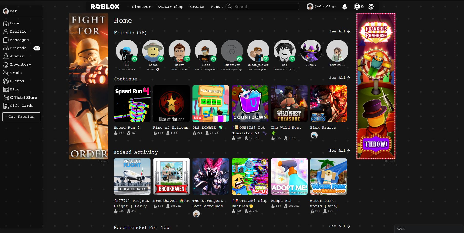 Screenshot of TechBlox | Roblox Theme