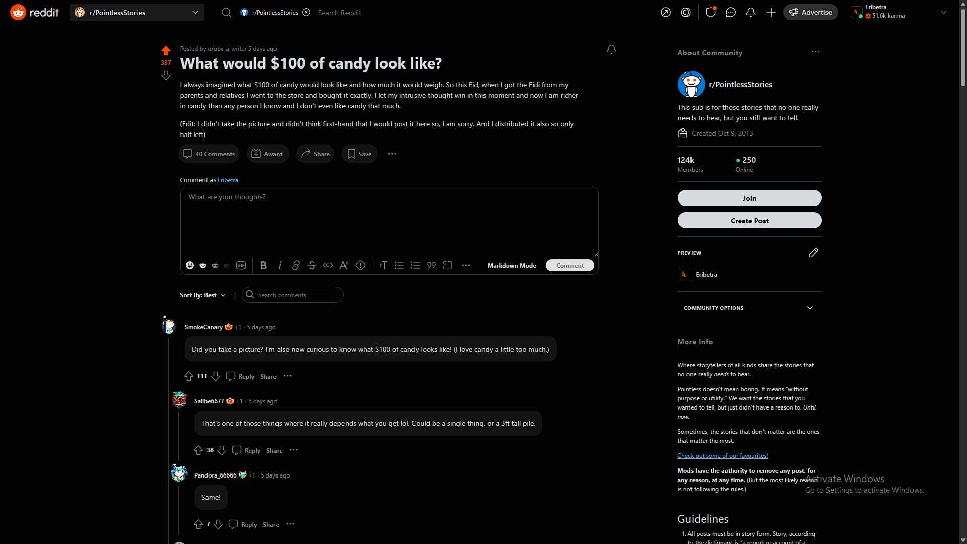 Screenshot of Reddit Windowsesque Redesign