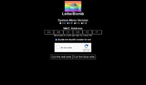 Screenshot of LetterBomb AMOLED