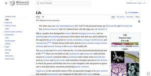 Screenshot of Better Fonts For Wikipedia