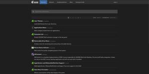 Screenshot of GNOME Extensions - Libadwaita Dark